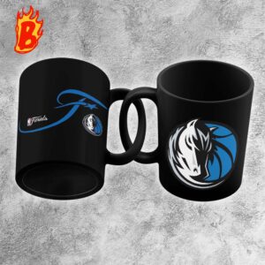 Dallas Mavericks Unisex 2024 NBA Finals F Logo Ceramic Mug