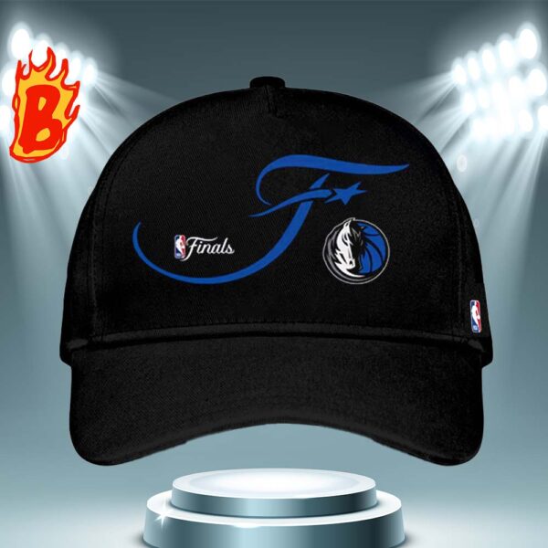 Dallas Mavericks Unisex 2024 NBA Finals F Logo Classic Cap Hat Snapback