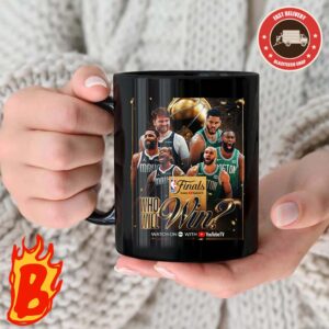 Dallas Mavericks Vs Boston Celtics Who Will Win In NBA Conference Finals 2024 Coffee Ceramic Mug