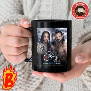 Damian Priest Will Defend His World Heavyweight Championship Against Drew WWE Clash At The Castle Scotland Satuday June 15 Coffee Ceramic Mug