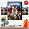 Detroit Lions Head To Head San Francisco 49ers At NFC Championship Rematch 2024 Wall Decor Poster Canvas