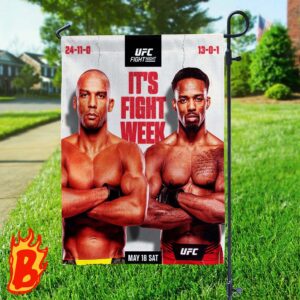 Edson Barboza Vs Lerone Murphy UFC Vegas 92 May 18 Sat UFC Fight Night Two Sides Garden House Flag