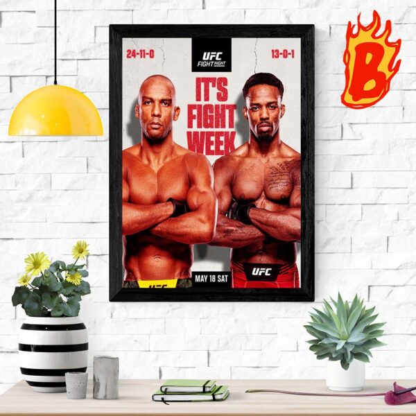 Edson Barboza Vs Lerone Murphy UFC Vegas 92 May 18 Sat UFC Fight Night Wall Decor Poster Canvas