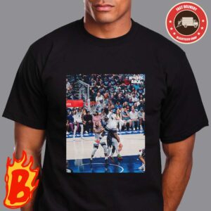 Frame It Anthony Edwards Poster Dunk On NBA Western Conference Finals In Game 3 Minnesota Timberwolves Vs Dallas Mavericks Classic T-Shirt
