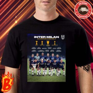 Inter Milan Squad Reached The Top Of Europe 2012 Champions League Final XI Team Photo Classic T-Shirt