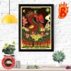 King Gizzard And The Lizard Wizard New Poster Tour May 23 2024 In Hamburg Germany Wall Decor Poster Canvas
