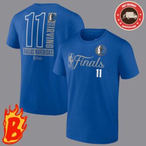 Kyrie Irving Number 11 Dallas Mavericks 2024 NBA Finals Two Sides Unisex T-Shirt