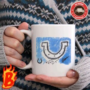 Laiatu Latu Indianapolis Colts Homage Rookie Paint Tri-Blend Kickin The Stigma Coffee Ceramic Mug