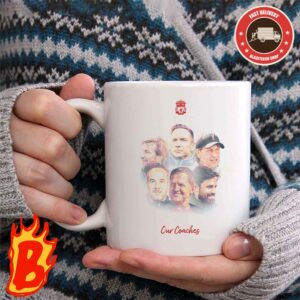 Liverpool LFC Thanks Our Coaches Pep-Victor-Peter-John-Jack And Andreas Premier League 2024 Coffee Ceramic Mug