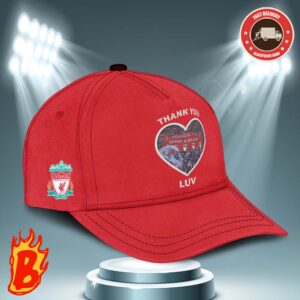 Liverpool LFC Tribute To Jurgen Klopp Thank You Luv I Will Never Walk Alone Again 2024 English Premier League Classic Cap Hat Snapback
