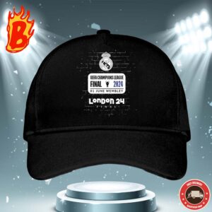 London 24 Final Real Madrid UEFA Champions League Final 2024 At 1 June Wembley Classic Cap Hat Snapback