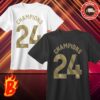 Manchester City Home Jersey 2024-25 With Champions Premier League 24 History Makers Classic T-Shirt