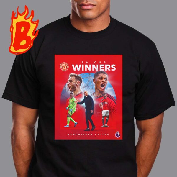 Manchester United Your 2023 2024 FA Cup Winners Premium T-Shirt