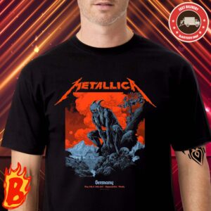 Metallica Germany Merch For The Munich Pop Up M72 World Tour 2024 At Olympiastadion In Munich On May 24 And 26 2024 Classic T-Shirt