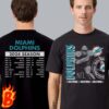 Minnesota Vikings NFL Schedule 2024 Two Sides Unisex T-Shirt