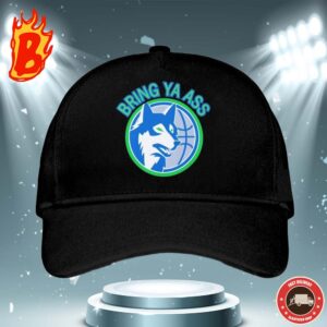 Minnesota Timberwolves Bring Ya Ass Logo Classic Cap Hat Snapback