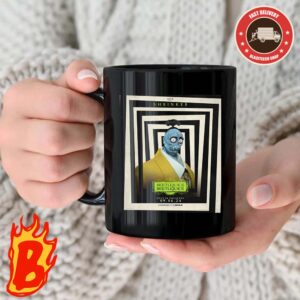 New Character Poster For Beetlejuice Season 2 Featuring Bob Is A Shrinker Only In Theaters September 6 Coffee Ceramic Mug