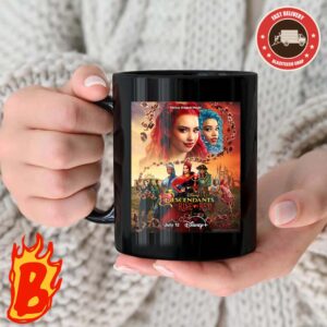 New Poster Disney For Descendants The Rise of Red On July 12 Coffee Ceramic Mug
