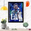 Congrats To Luka Doncic Has Been Defeated The OCK Thunder And To Tie The Series Dallas Mavericks At 1 1 NBA Playoffs Wall Decor Poster Canvas