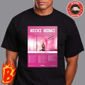 Nicki Minaj Pink Friday 2 World Tour Noth America Leg 2 Classic T-Shirt