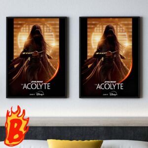 Official Amandla Stenberg As Mae Star Wars The Acolyte Character Poster Wall Decor Poster Canvas