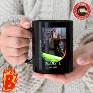 Official Carrie-Anne Moss As Indara Star Wars The Acolyte Character Poster Coffee Ceramic Mug