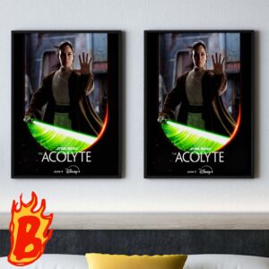 Official Carrie Anne Moss As Indara Star Wars The Acolyte Character Poster Wall Decor Poster Canvas