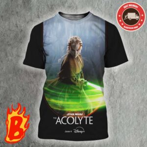 Official Dafne Keen As Jecki Lon Star Wars The Acolyte Character Poster All Over Print Shirt