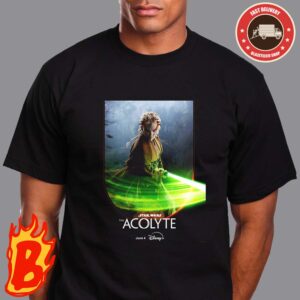 Official Dafne Keen As Jecki Lon Star Wars The Acolyte Character Poster Classic T-Shirt