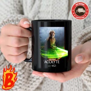 Official Dafne Keen As Jecki Lon Star Wars The Acolyte Character Poster Coffee Ceramic Mug