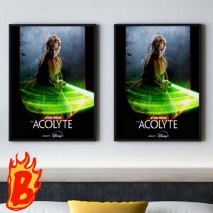 Official Dafne Keen As Jecki Lon Star Wars The Acolyte Character Poster Wall Decor Poster Canvas