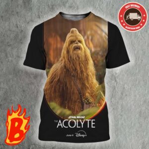 Official Joonas Suotamo As Kelnacca Star Wars The Acolyte Character Poster All Over Print Shirt