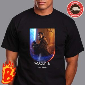 Official Lee Jung Jae As Sol Star Wars The Acolyte Character Poster Classic T-Shirt