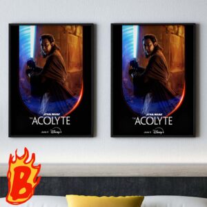 Official Lee Jung Jae As Sol Star Wars The Acolyte Character Poster Wall Decor Poster Canvas
