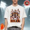 Official New York Knicks Fan Skull In Power Flames Classic T-Shirt