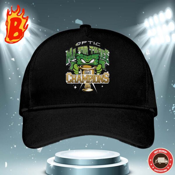 Optic Major 2024 CDL Toronto Three Champions Classic Cap Hat Snapback