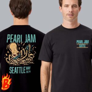 Pearl Jam Concert Merch Night 2 For Seattle Washington At Climate Pledge Arena On May 30 2024 Two Sides Unisex T-Shirt
