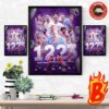 2024 NBA Conference Finals Schedule Presented By Googe Pixal Wall Decor Poster Canvas
