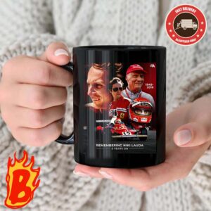 Remembering Legend Niki Lauda F1 Drives 5 Years On 1949-2019 Coffee Ceramic Mug