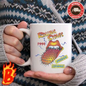Rolling Stones Voodoo Lounge 1994 Vintage Coffee Ceramic Mug