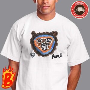 Rome Odunze Chicago Bears Homage Rookie Paint Tri-Blend Classic T-Shirt