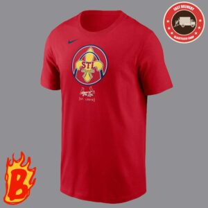 St Louis Cardinals Nike 2024 City Connect Large Logo Classic T-Shirt