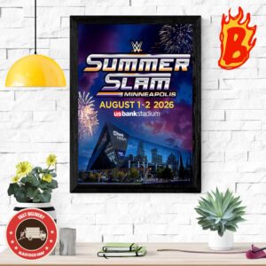 WWE Summer SLAM Is Coming In Minneapolis For Two Night On August 1-2 2026