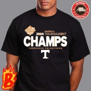 Tennessee Volunteers 2024 SEC Baseball Conference Tournament Champions Locker Room Classic T-Shirt