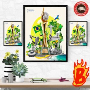 The 2027 FIFA Womens World Cup Will Be Hosted Bt Brazil Wall Decor Poster Canvas