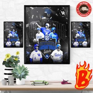 The Kentucky Wildcats Are Champions Of The Southeastern Conference For SEC Championship Wall Deocor Poster Canvas