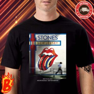 The Rolling Stones May 26 2024 MetLife Stadium East Rutherford NJ Poster Classic T-Shirt