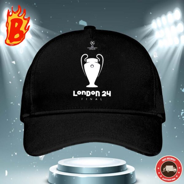 Trophy London UEFA Champions League 2024 Classic Cap Hat Snapback