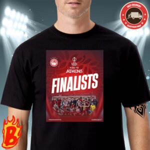 UEFA Europa Conference League Olympiakos FC Road To Athens Finalists Classic T-Shirt