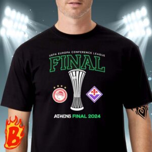 UEFA Europa Conference Olympiakos FC Head To Head ACF Fiorentina Athens Final 2024 Classic T-Shirt